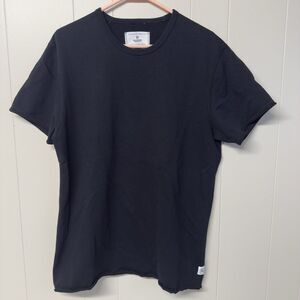 Reigning Champ T-Shirt  Handcrafted in Canada Heavyweight Core Tee Black Men L